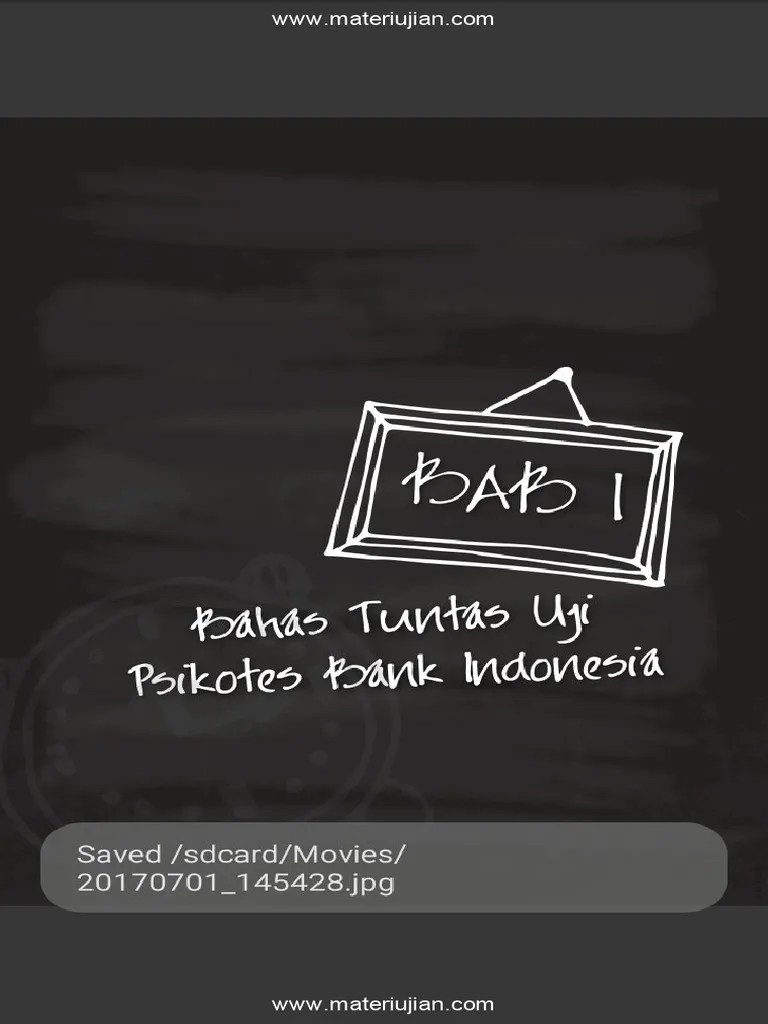 Di bagian terakhir anda akan diminta menggambar pohon dan orang. Contoh Soal Psikotes Bank Bca Pdf - Psikotes Untuk Kamu