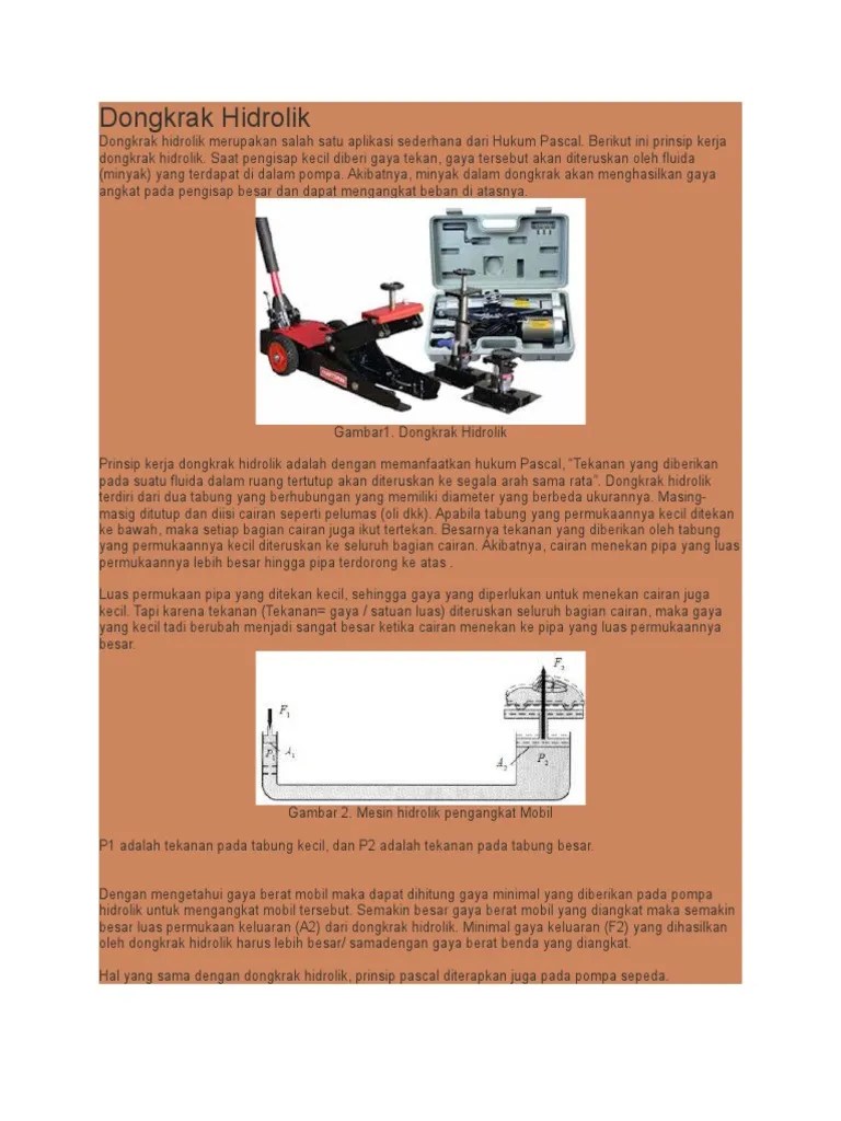 Dongkrak Hidrolik | PDF
