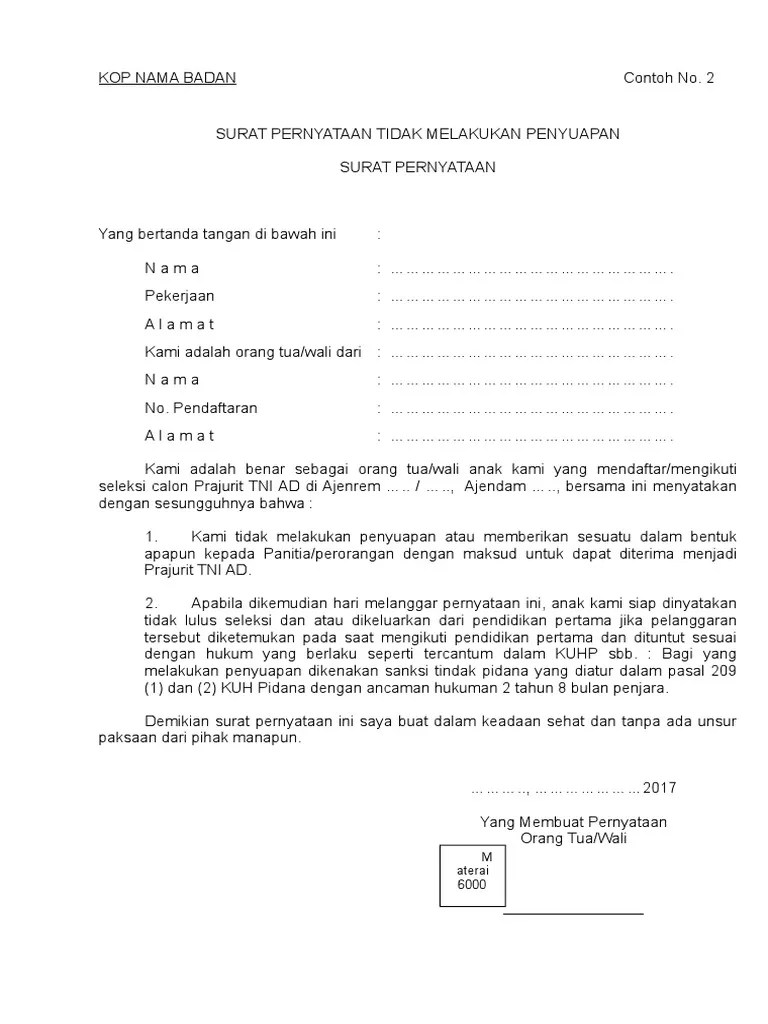 Renlak Contoh 2 | PDF