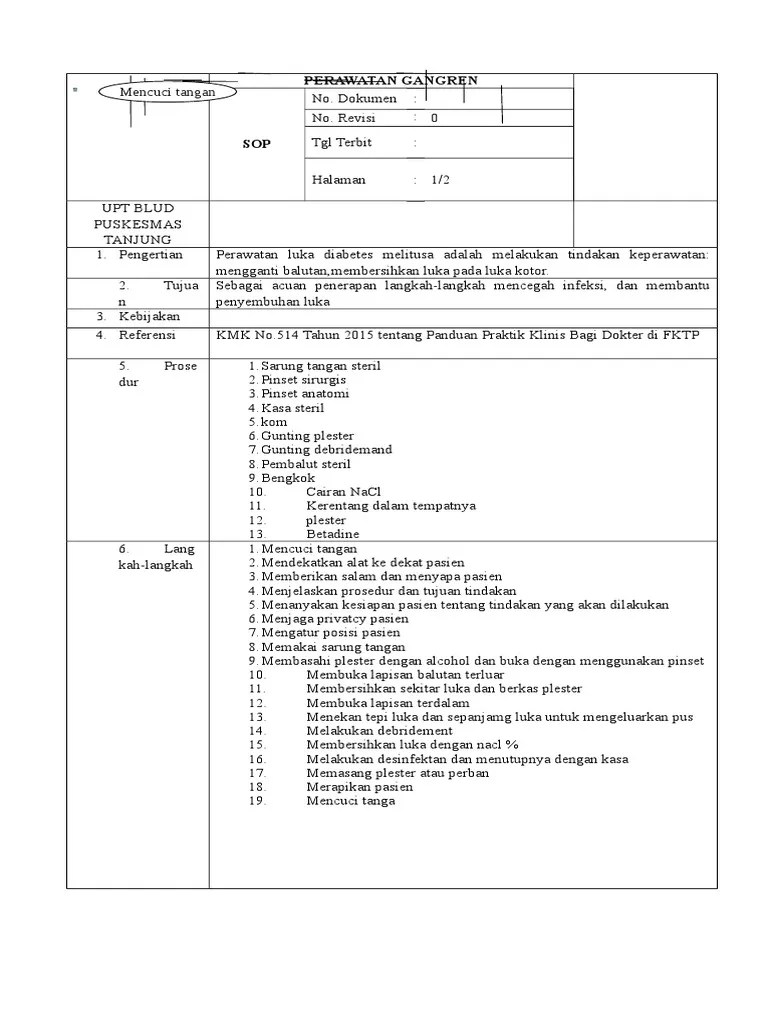 Check spelling or type a new query. 098 Sop Perawatan Gangren