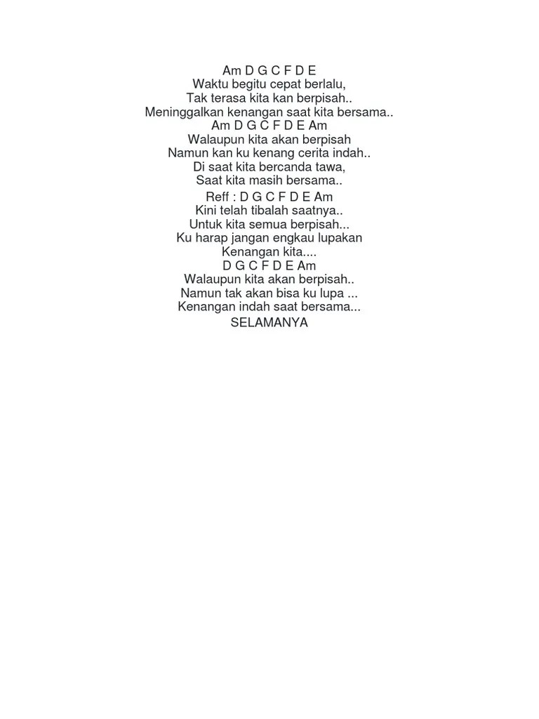 Perpisahan Lirik | PDF