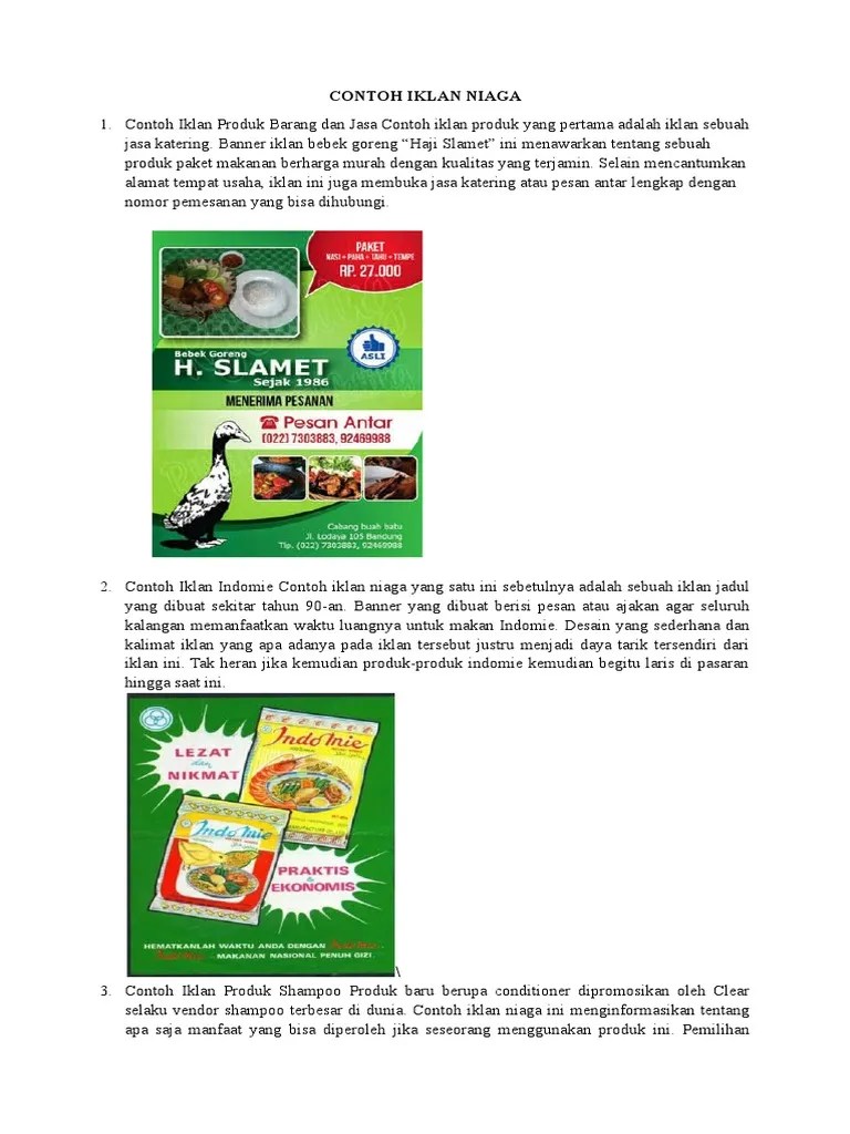 Keluarga berencana (disingkat kb) adalah gerakan untuk membentuk keluarga yang sehat dan sejahtera dengan membatasi kelahiran. Contoh Iklan Niaga Pdf