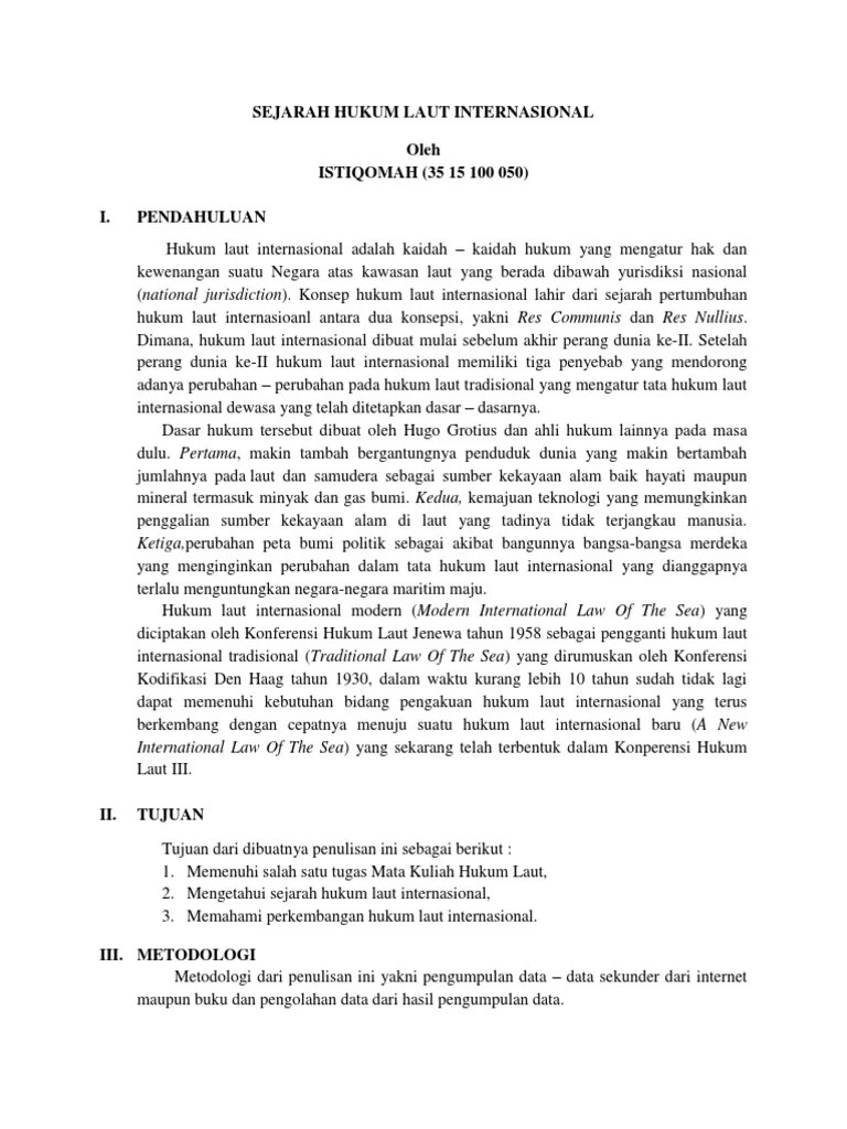 Papper Hukum Laut Internasional