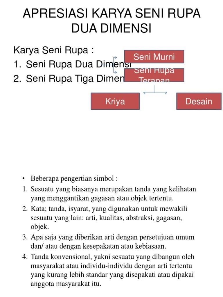 Bab 1 Apresiasi Karya Seni Rupa Dua Dimensi – Dengan