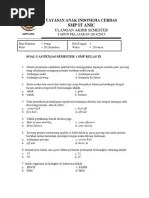 kelas 5 sd/mi pada semester 2 terdapat 4 tema yaitu, tema 6, tema 7, tema 8 dan tema 9 Soal Penjas Smp Pdf