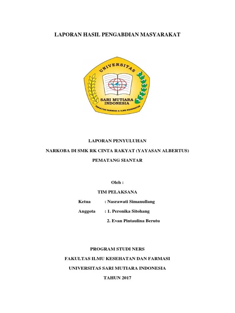 Laporan Hasil Pengabdian Masyarakat | PDF