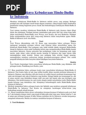 3 rumusan masalah bagaimana sistem dewaraja kerajaan kutai oleh aswawarman? Sejarah Pdf