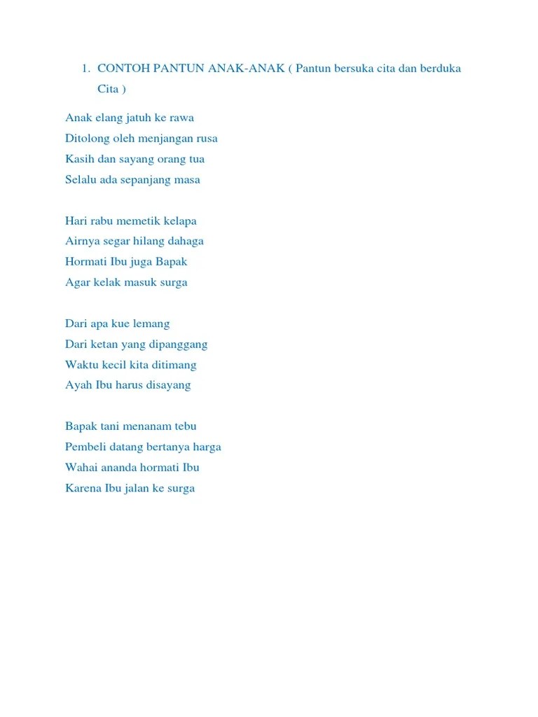 Pantun Dagang - Kata Kata Cinta