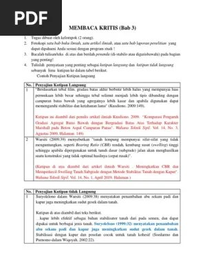 Membaca kritis tingkatannya lebih tinggi daripada membaca literal. Tugas Membaca Kritis 1 Pdf