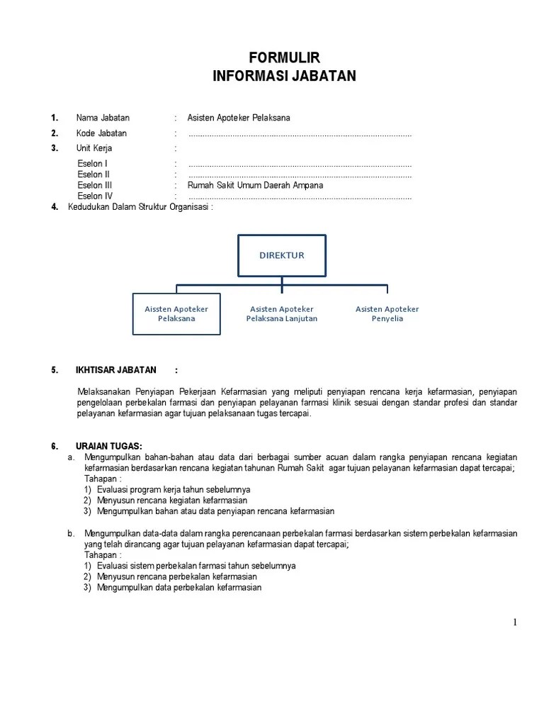 Asisten Apoteker Pelaksana | PDF