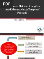 Substansi hak dan kewajiban asasi manusia dalam perspektif pancasila. Konsep Hak Dan Kewajiban Asasi Manusia Pdf