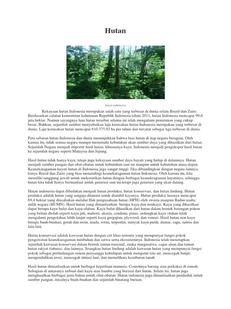 Hutan | PDF