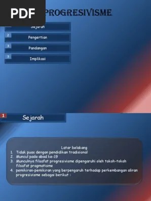 Progresivisme Dan Essensialisme | PDF