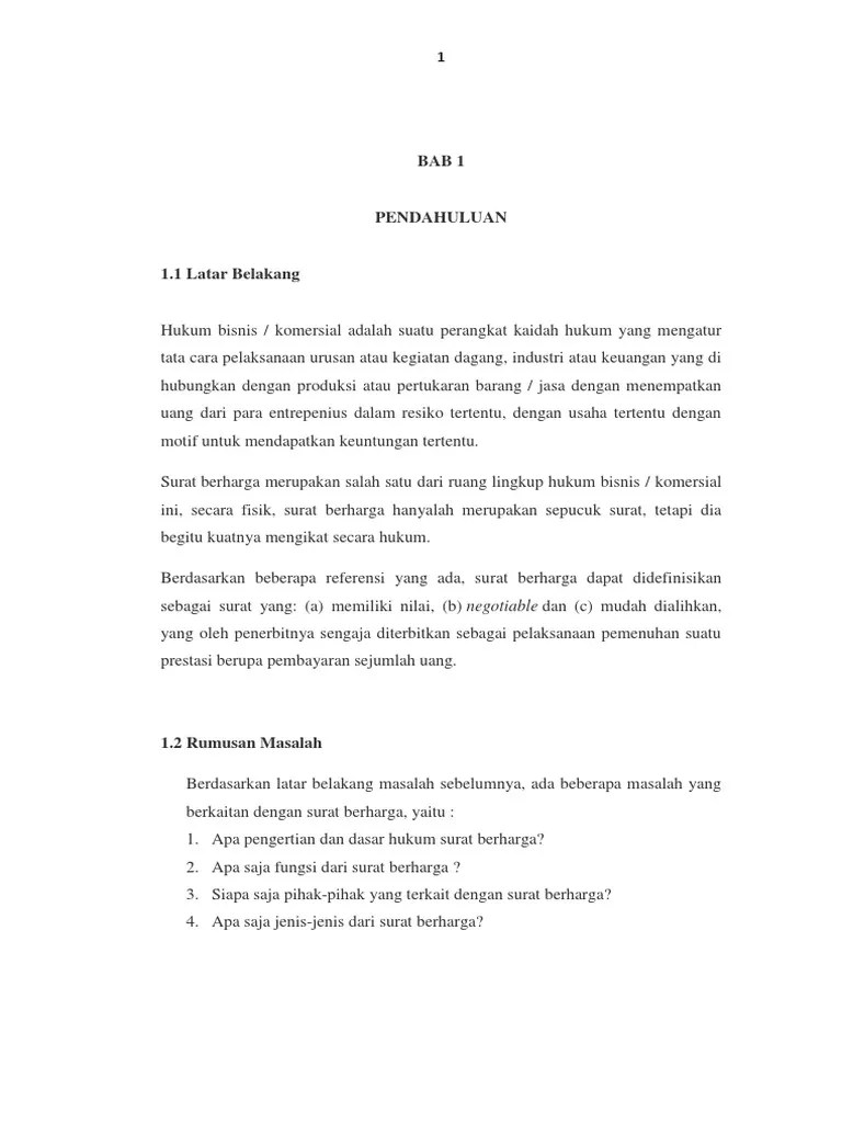 11.04.2019 · apa itu surat berharga atas bawa? Makalah Hukum Surat Berharga Pdf