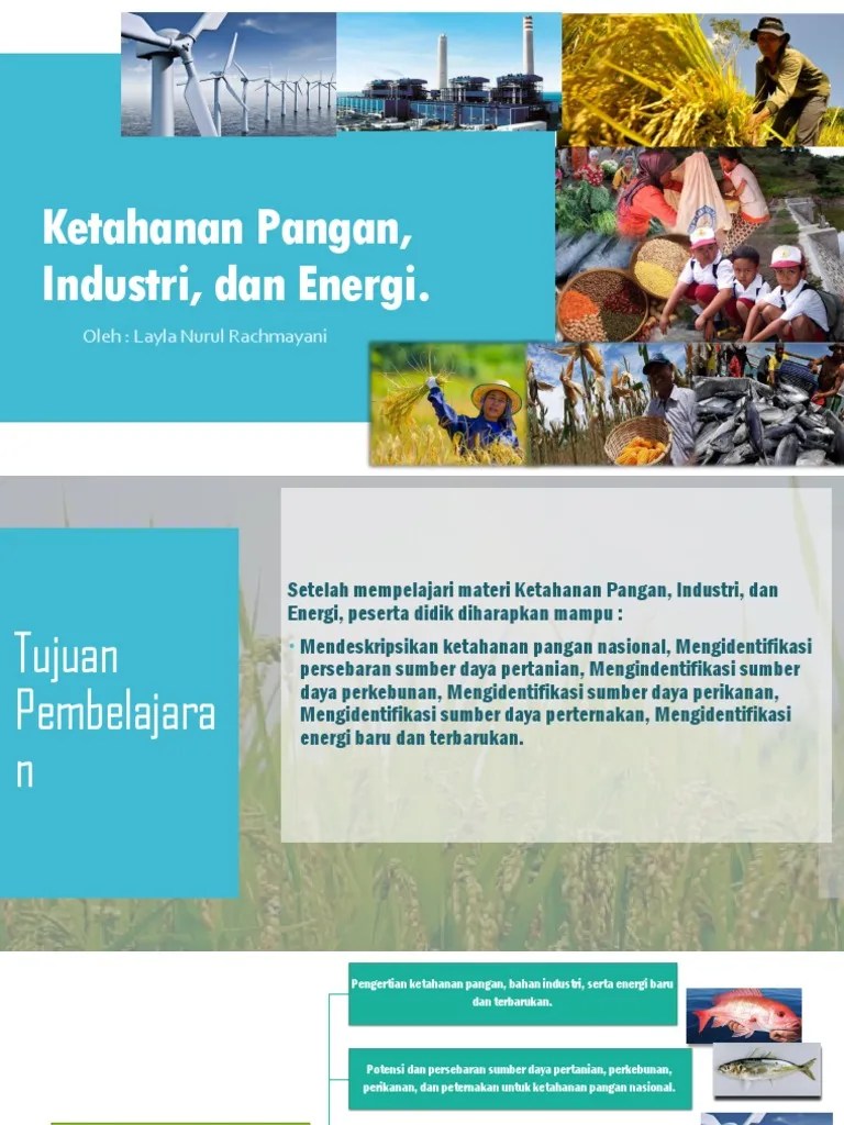 Postingan ini berisikan materi yang diambil dari bab 4 ketahanan pangan nasional, penyediaan bahan industri serta potensi energi baru dan . Ketahanan Pangan Industri Dan Energi Pdf
