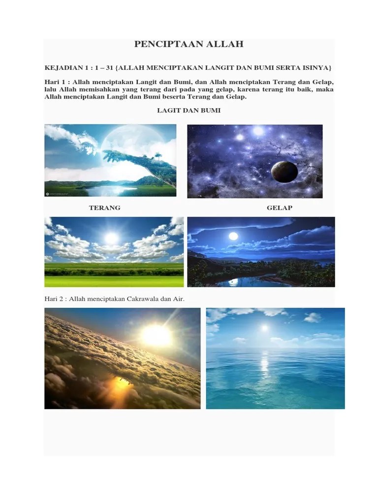 Penciptaan Yesus Kristus | PDF