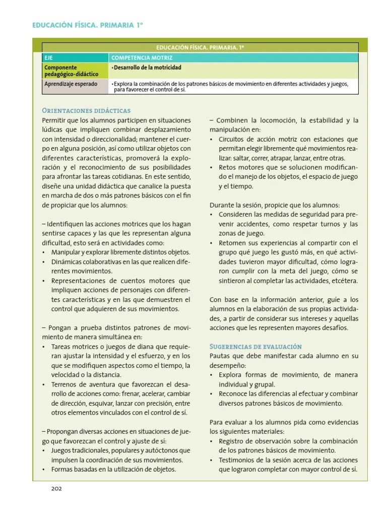 Juegos divertidos para niños de educación física en casa. Orientaciones Didacticas Y Sugerencias De Evaluacion 1 Grado Primaria Educacion Fisica Pdf Educacion Fisica Evaluacion
