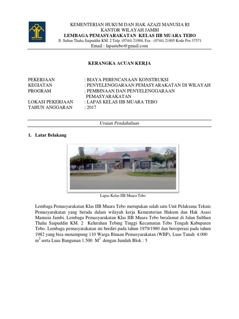 Kak Lapas Tebo | PDF