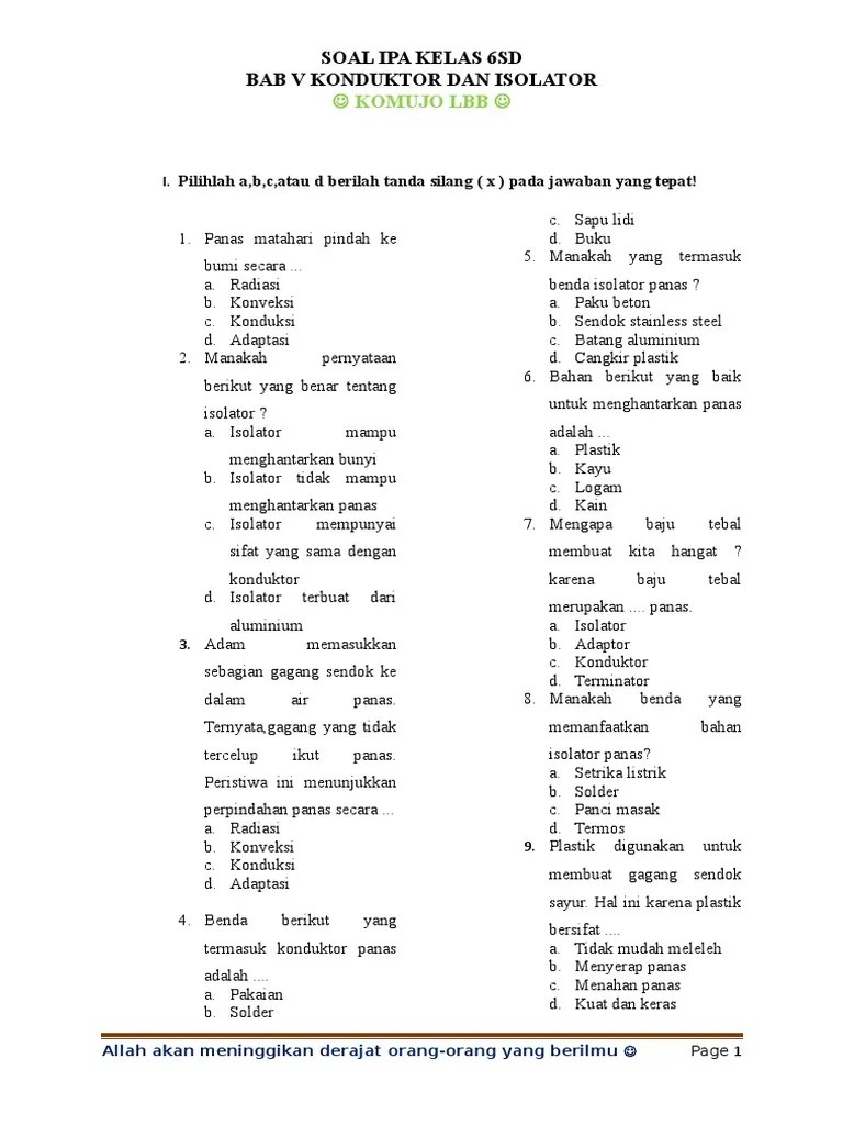 BAB 5 Konduktor Isolator | PDF