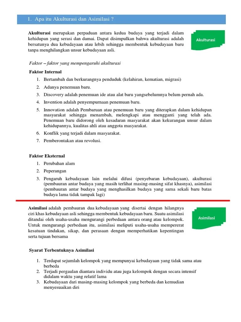 Bagaimana Perbedaan Akulturasi Dan Asimilasi Budaya - Terkait Perbedaan