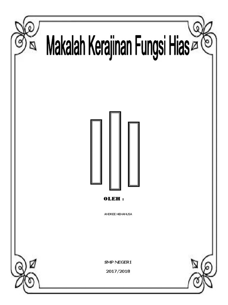 Contoh Makalah Kerajinan Tangan Dari Sabun – Nasi