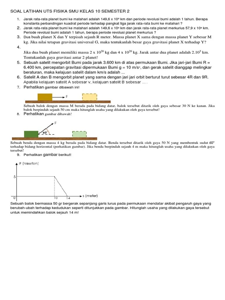 Perhatikan besaran berikut ini ! Soal Uts Fisika Semester 2 Kelas 10