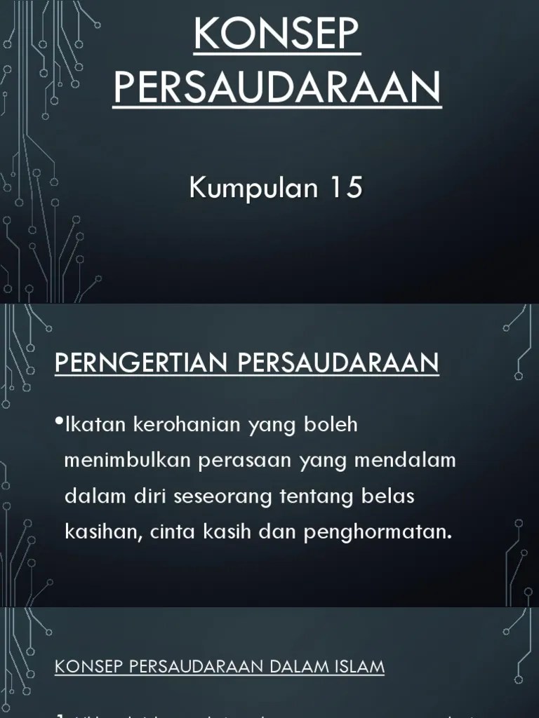 Konsep Persaudaraan | PDF