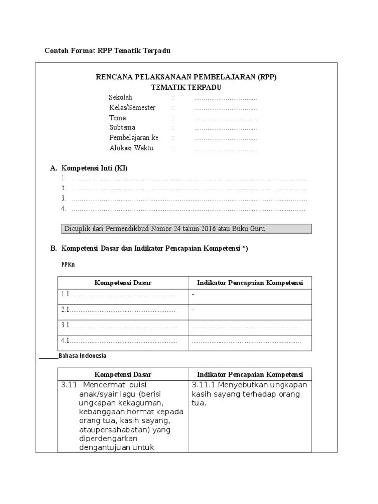 Namun tentu harus tetap memperhatikan protokol kesehatan, dengan selalu cuci tangan dengan sabun dan air mengalir, pakai. Format Rpp Dan Contoh Rpp Pdf