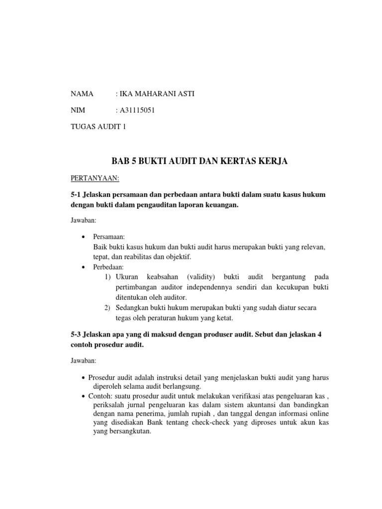 Materi bab 6 (buku ke 2. Bab 5 6 Audit