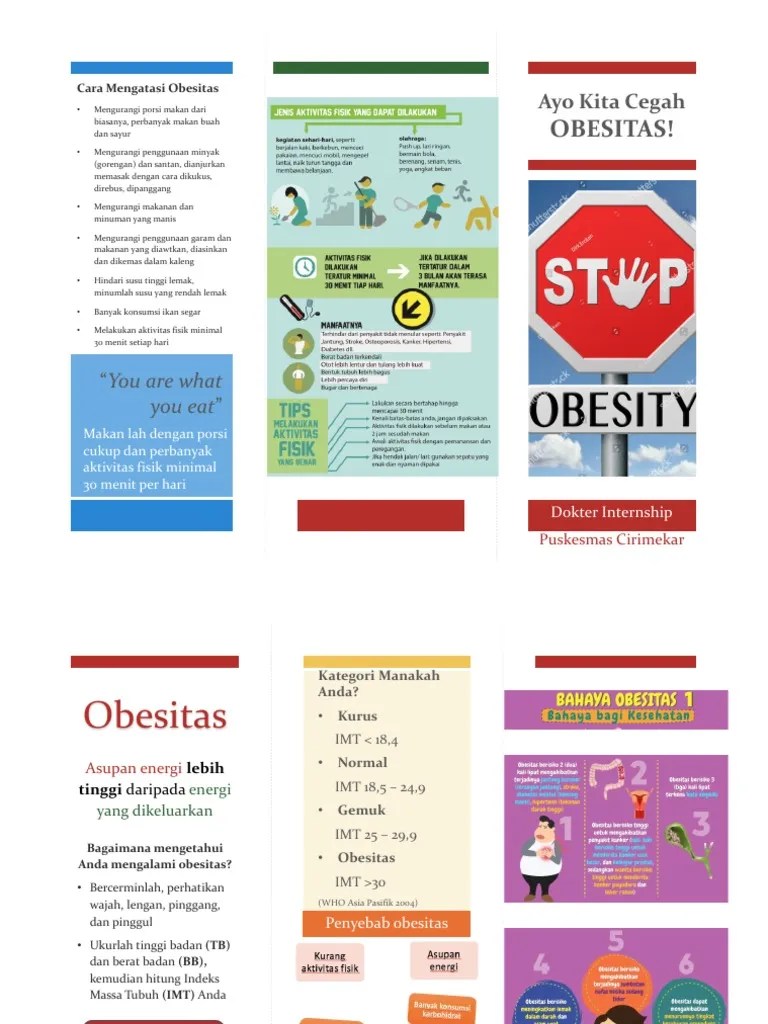 Leaflet Obesitas | PDF