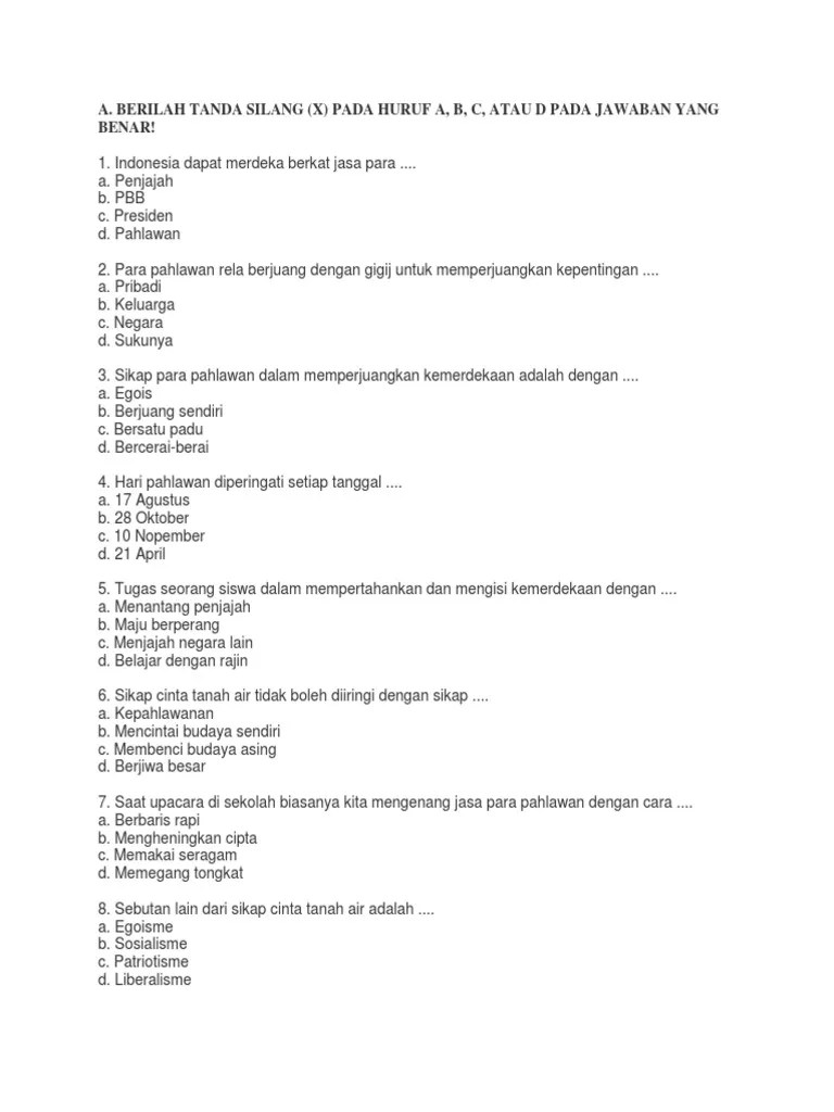 Introducing technology into partner services: Soal Ips Kelas 4 Sd Tentang Kepahlawanan Dan Patriotisme Beinyu Com