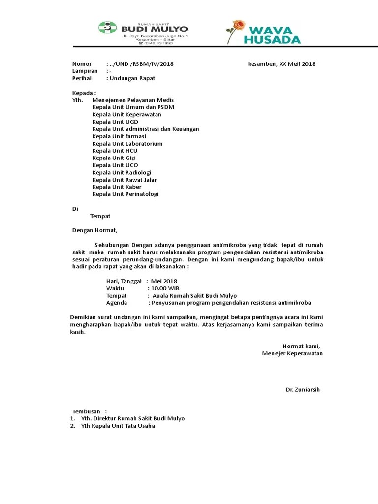 Penetapan prioritas kegiatan yang di evaluasi dan kegiatan pmkpnya. 1 Surat Undangan Rapat Ppra Semua Pdf