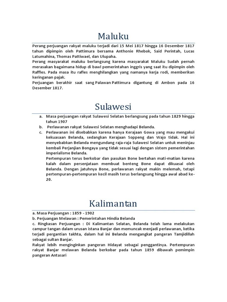 Ringkasan Perjuangan Perlawanan Rakyat Bali – Dengan