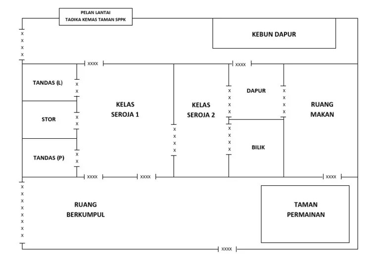 Pelan rumah banglo satu setengah tingkat. Pelan Lantai Tadika Pdf