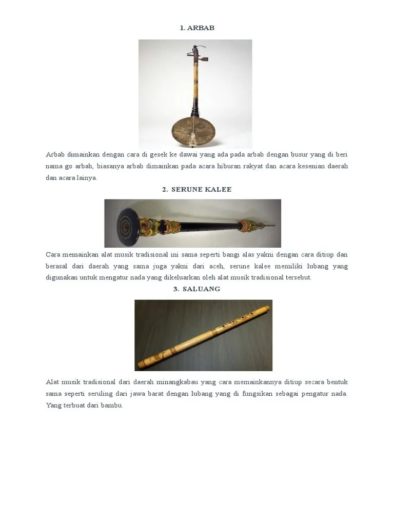 Musik Tradisional | PDF