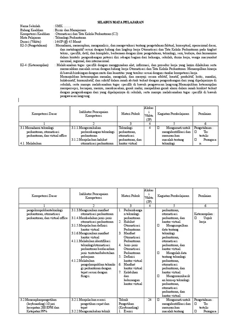 Soal jawab otk perkantoran kls 10,11,12 : Soal Teknologi Perkantoran Kelas 10 Semester 2 Guru Galeri