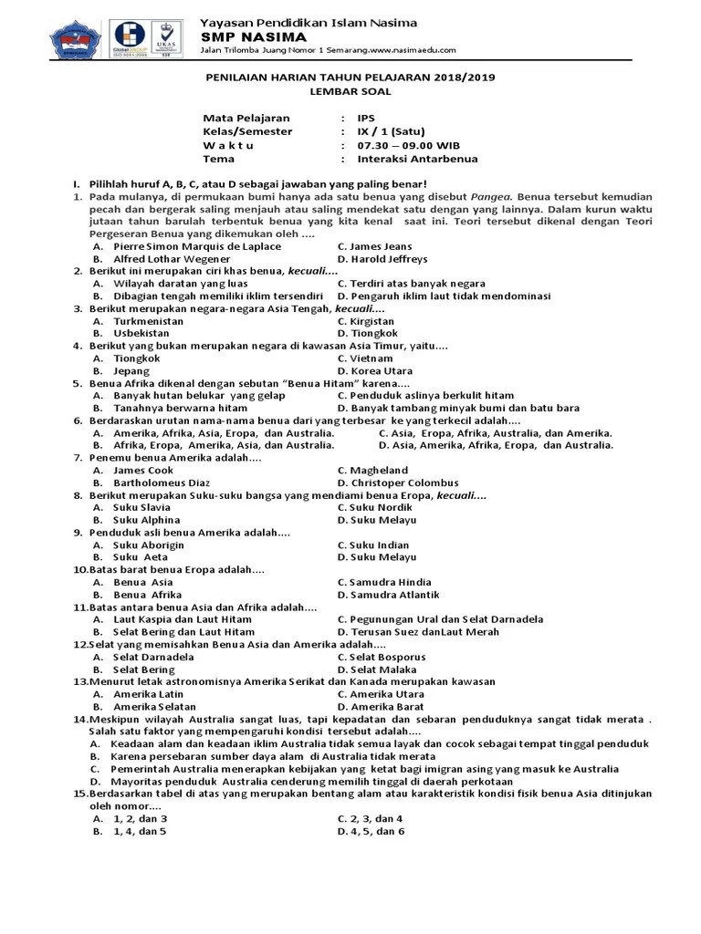 Namun, klasifikasi berdasarkan tingkat ekonomi juga diterapkan untuk . Benua Dan Samudera Pdf