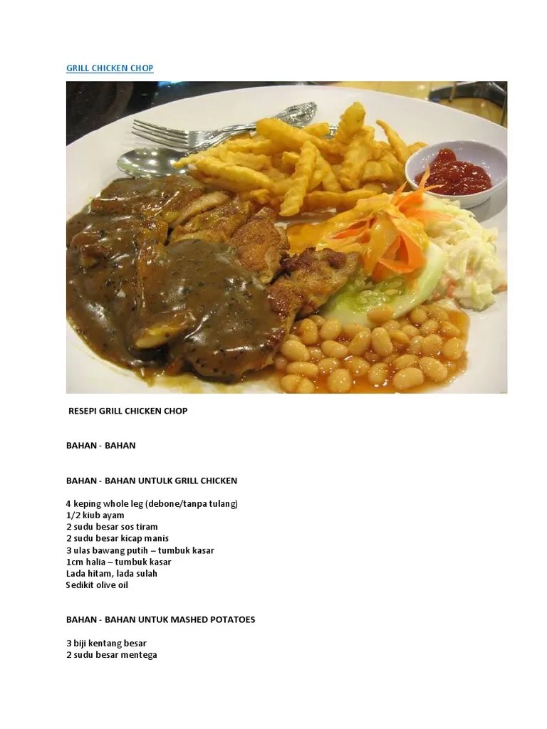 Resepi chicken chop (makan sehingga menjilat jari!) resepi chicken chop. Resepi Sos Chicken Chop Simple Dunia Belajar