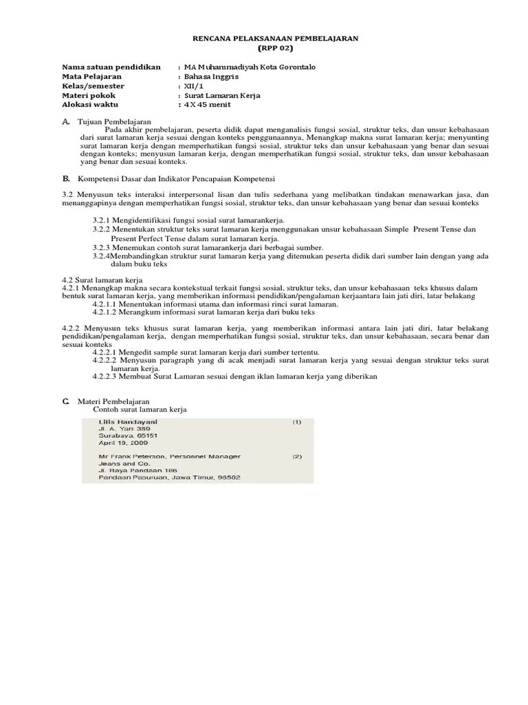 Kebetulan jika paradigma pembelajaran bahasa indonesia dalam kurikulum 2013. Membandingkan Unsur Kebahasaan Surat Lamaran Pekerjaan