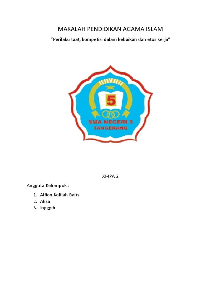 Perilaku Taat, Kompetisi Dalam Kebaikan Dan Etos Kerja | PDF