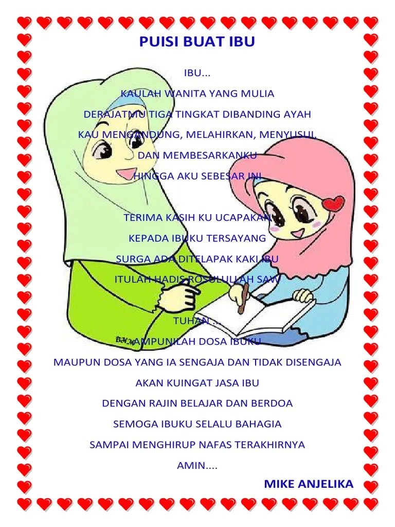 Puisi Buat Ibu