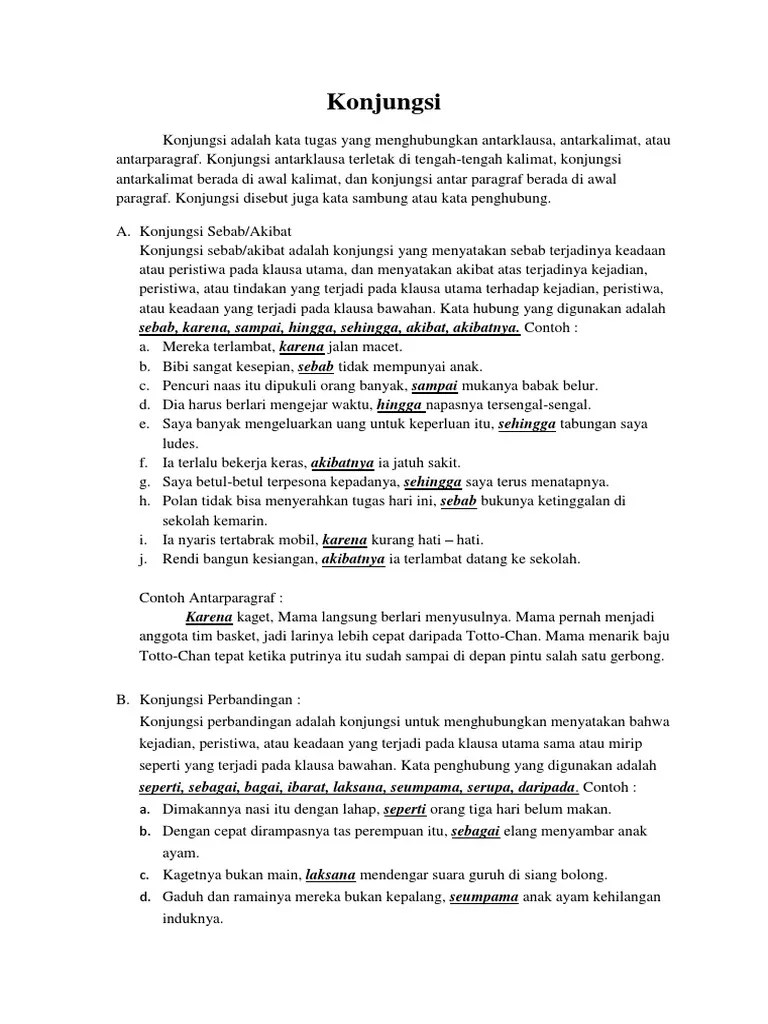 Konjungsi | PDF