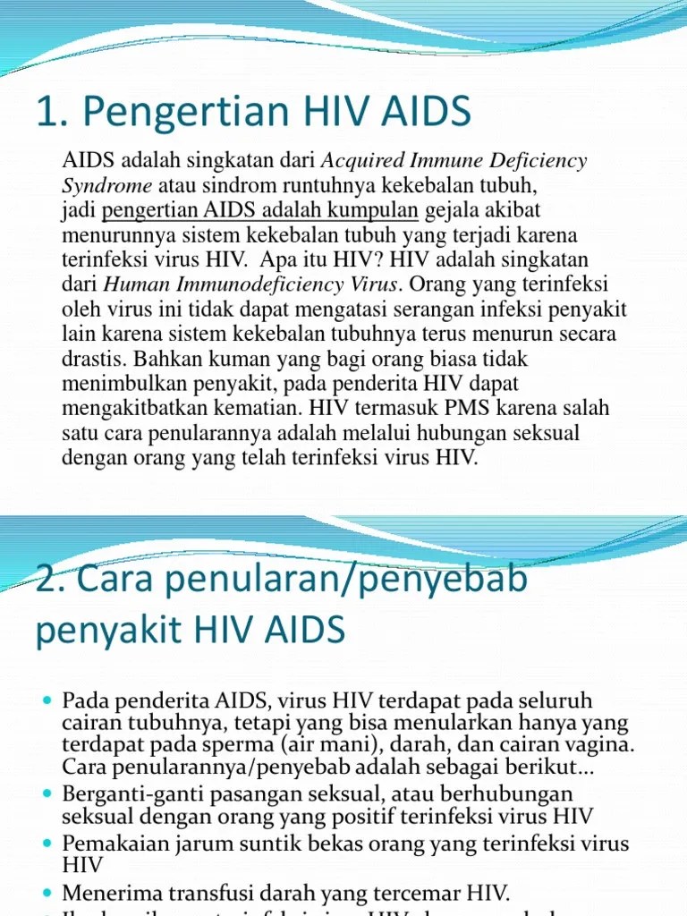 Aan Penjas (Hiv Aids) | PDF