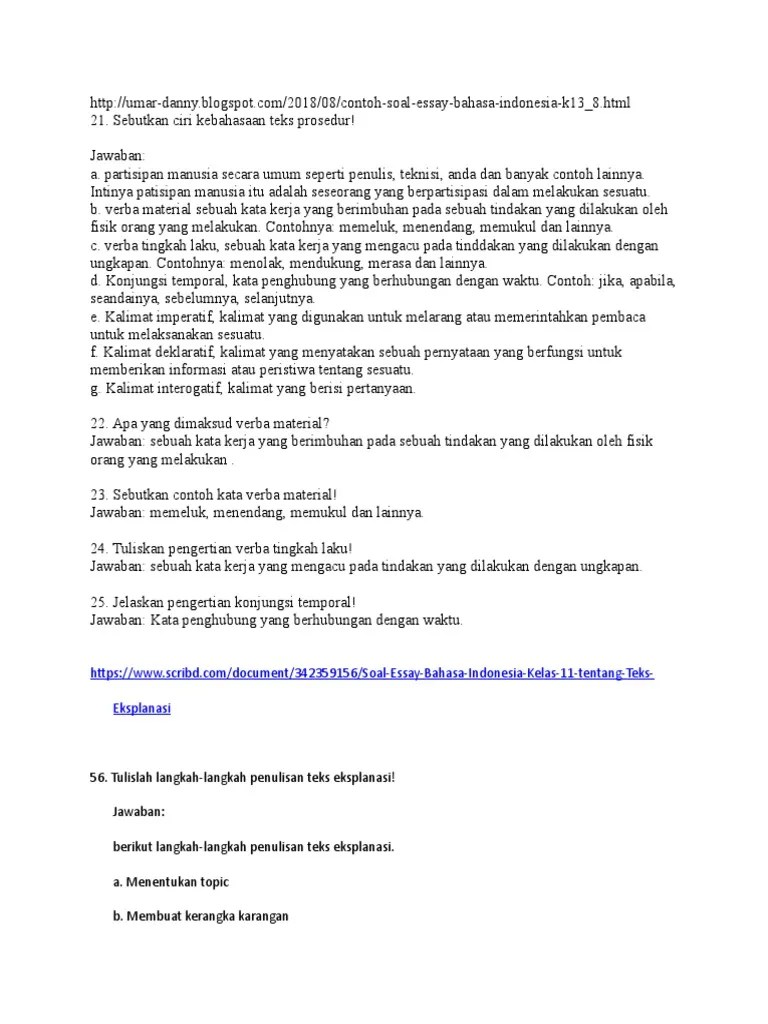 Strukturnya terdiri dari pernyataan umum, deretan penjelas, dan interpretasi. Sebutkan Ciri Ciri Teks Eksplanasi Berbagi Teks Penting