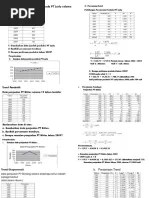 Contoh Perhitungan Trip Distribution | PDF