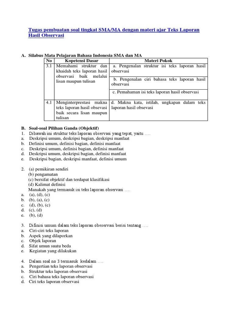 Ide pokok paragraf di atas adalah. Contoh Soal Pilihan Ganda Teks Laporan Hasil Observasi Beserta Jawabannya Kumpulan Contoh Laporan