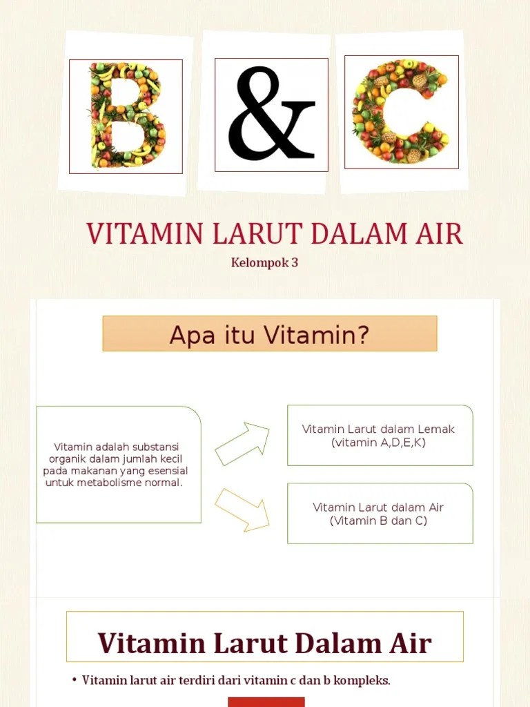 Idk Vit Larut Air | PDF