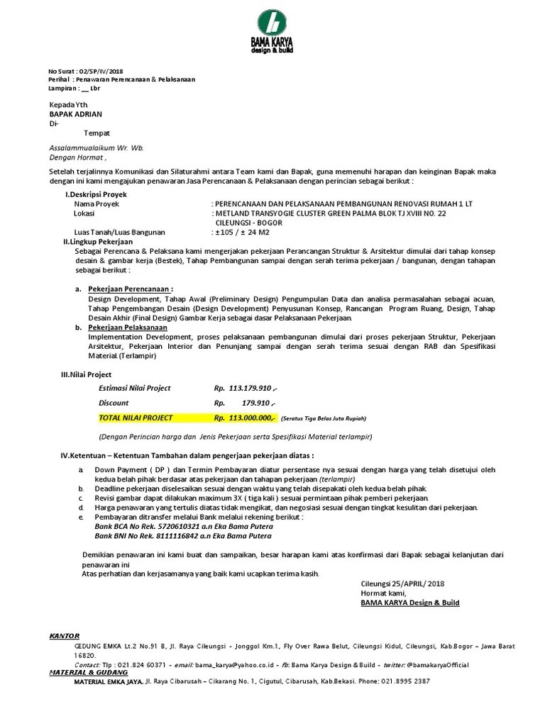 Mencuci karpet buatku adalah pekerjaan yang cukup berat. Contoh Surat Penawaran Rab Contoh Surat Terbaru 2020