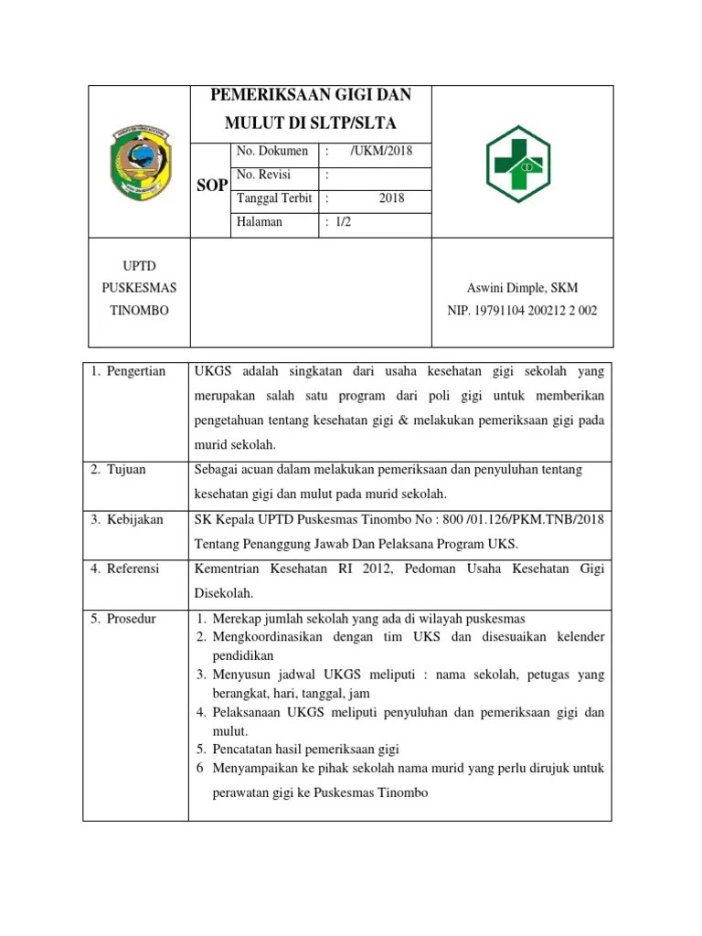 Sop Adalah Singkatan Dari