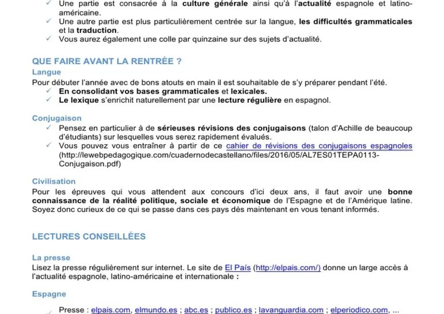Traduction Espagnol